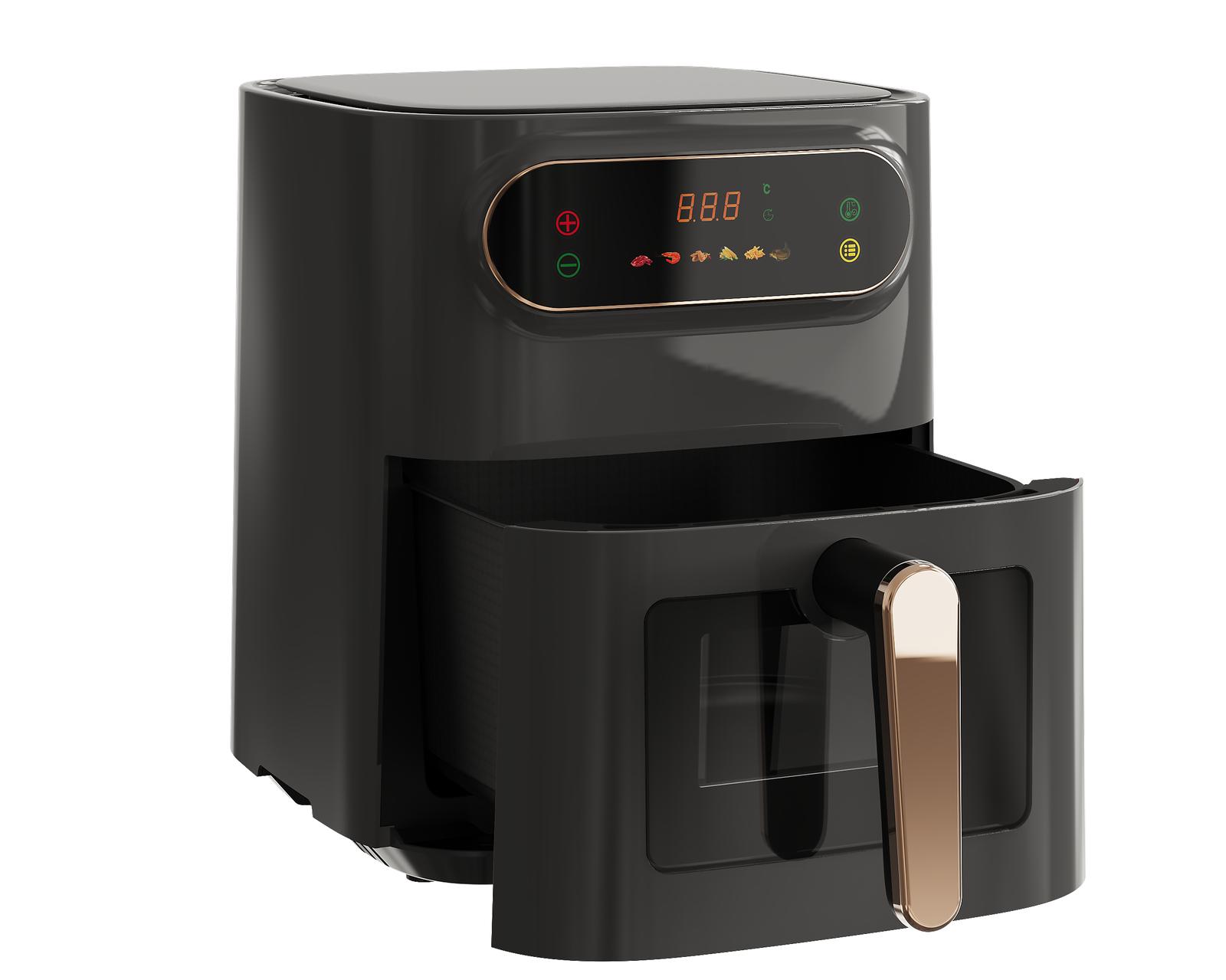 Air Fryer(5.5L Visible Bottom)FD-1012B - Image 3